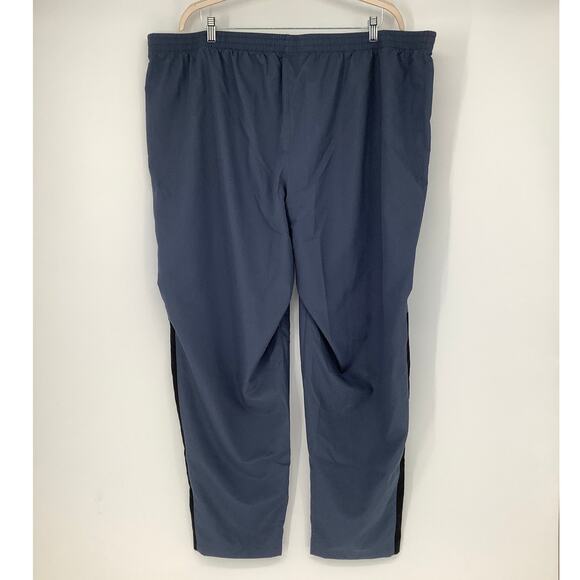 Under Armour Mens 4XL Blue Black Vital Woven Pants Workout Run Activewear J20-31 - Picture 3 of 8